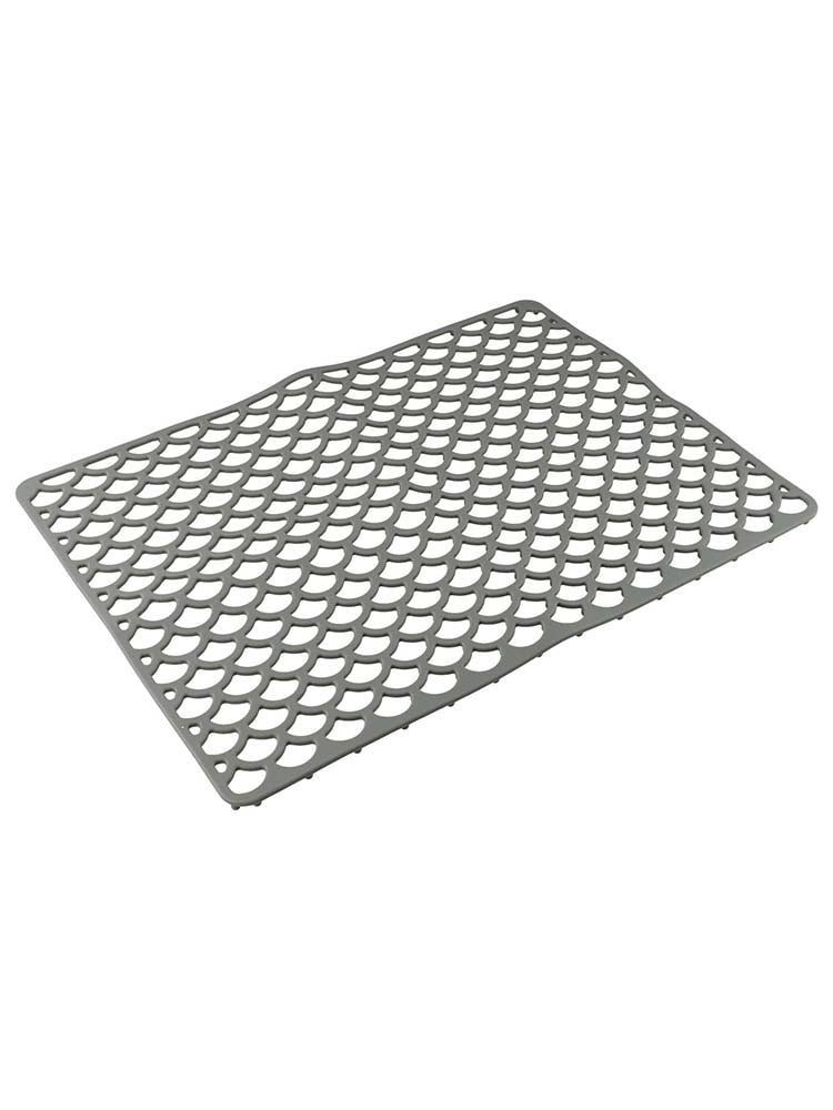 Soft Silicone Sink Mat Noise Reducing Kitchen Accessory for Drain Sinks