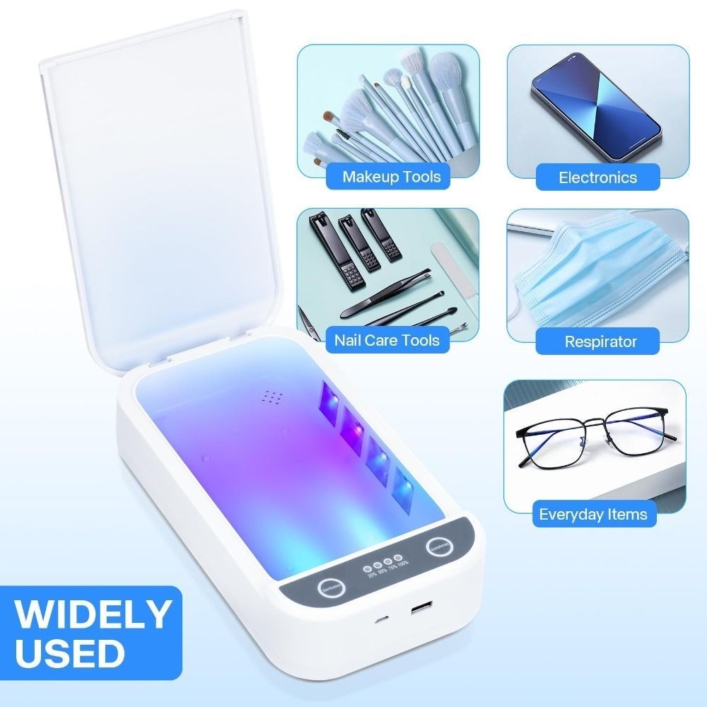 USB Powered UV Light Sanitizer Blue Light Beauty Tool Cleaner  Manicure Tools