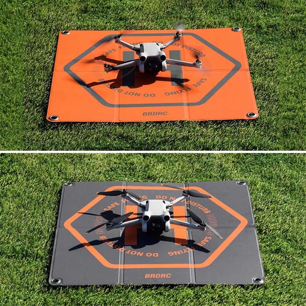 50cm Drone Day Night Landing Pad Launch Helipad For DJI Mavic Mini Air Series