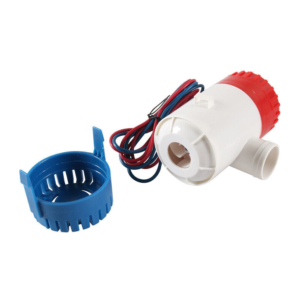 1100GPH Marine Bilge Pump Submersible Water Pump DC 12V Electric Yacht Boat UK