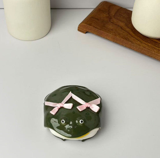 Handmade Ugly Frog Wireless Earphone Protector Case,Weird Frog Case for Airpod