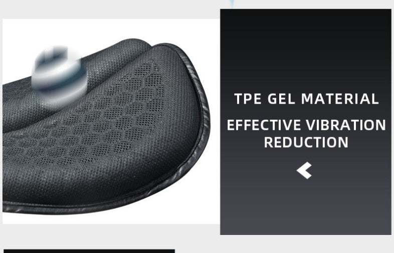 Motorcycle Gel Seat Cushion Comfort Pillow Pad Cover Pressure Relief Universal