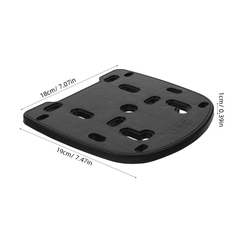 Motorcycle Rear Luggage Rack Hardware Universal Plate Bracket Mounting
