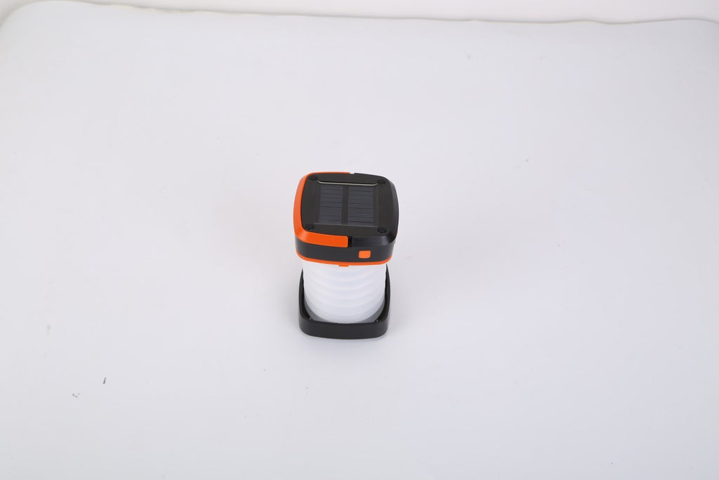 Solar USB Rechargeable Camping Lantern Foldable LED Outdoor Tent Garden Light UK