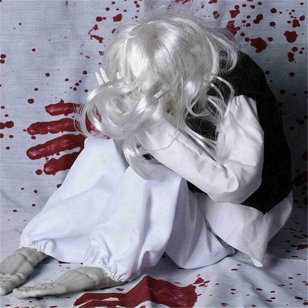 Halloween Animatronic Prop Animated Ghost Evil Decoration Movement Creep UK