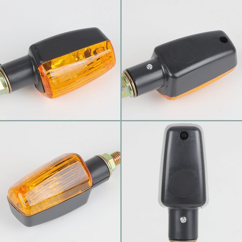 4X Motorbike Motorcycle Turn Signal Indicator Light Bulb Amber Blinker Lamp 12V