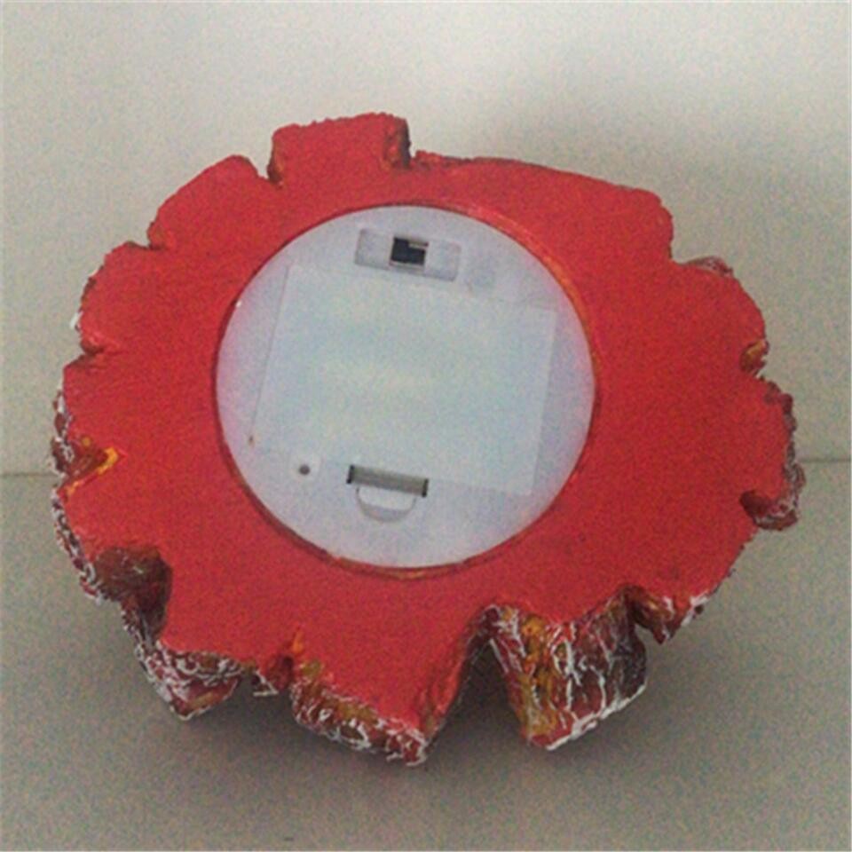 Flameless Fireplace Lamp Realistic LED Flame Effect for Festival Christmas