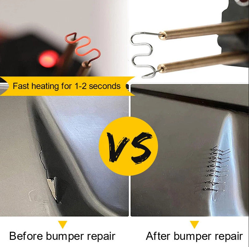 1200pcs Hot Stapler Plastic Welding Repair Kit Bumper Fender Welder With Staples