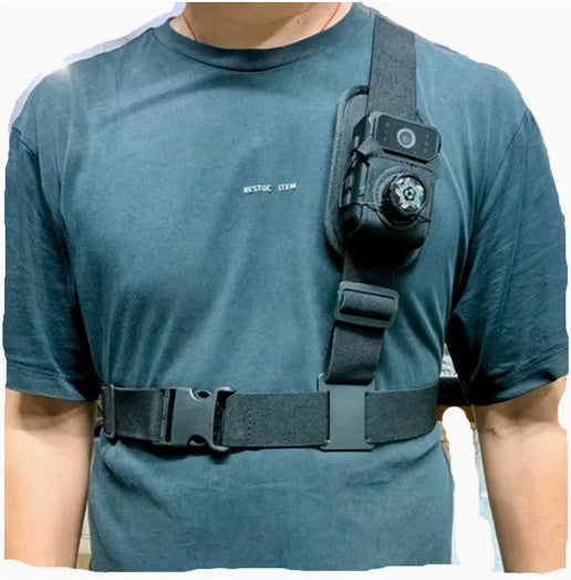 Adjustable Body Worn Camera Black Single Shoulder Sling Belt Universal type