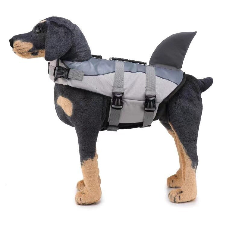 Dog Life Jacket Pet Safety Swimming Float Adjustable Buoyancy Aid Vest
