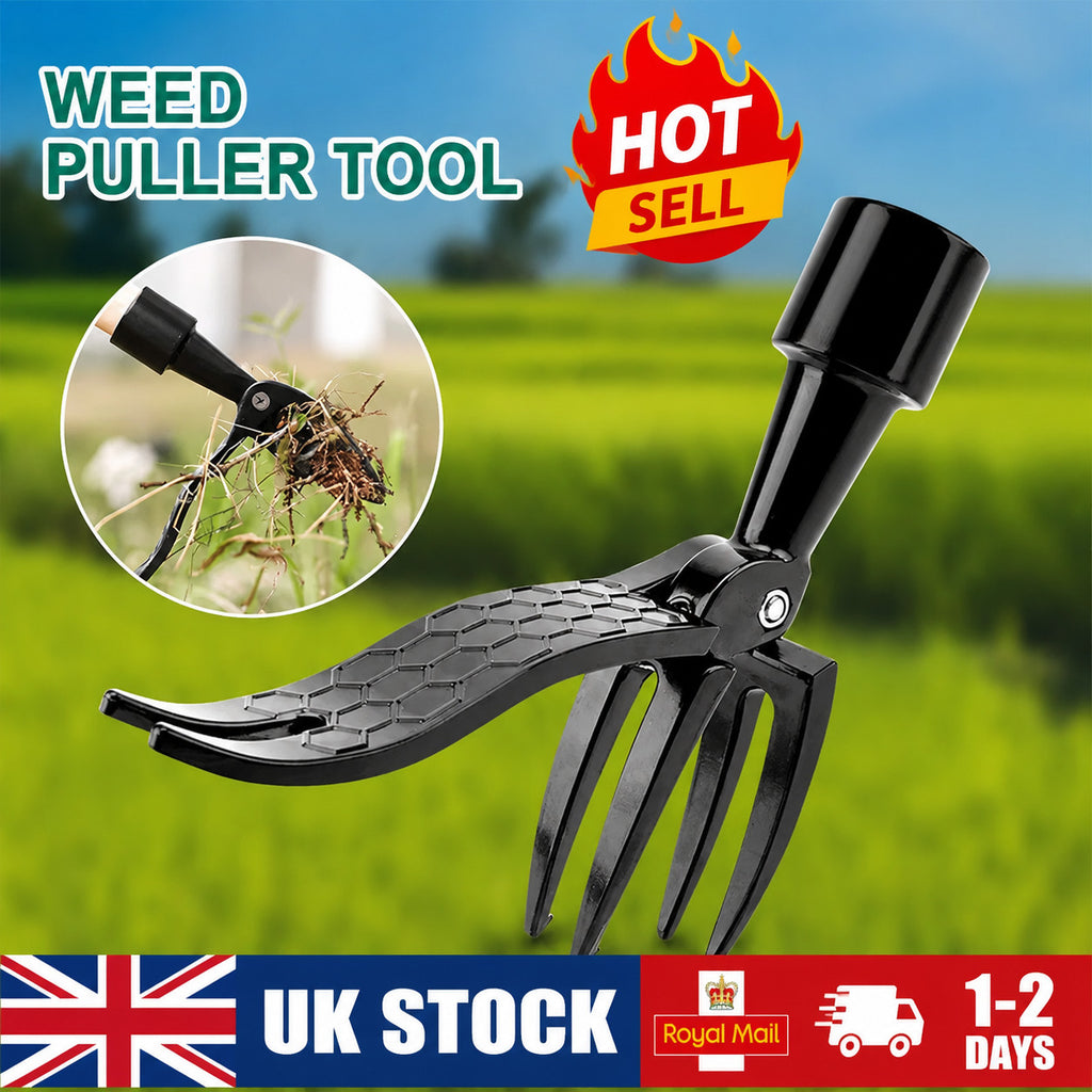Manual Stand Up Weeder Puller Weed Claw Grass Root Remover Killer Garden Tool