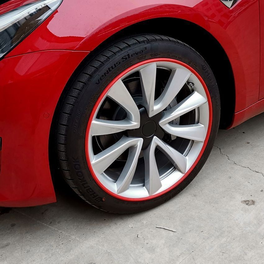 4PCS/SET Strip Car Wheel 20-21 Inch Hub Rim Rims Protector Decor Tire Guard Line