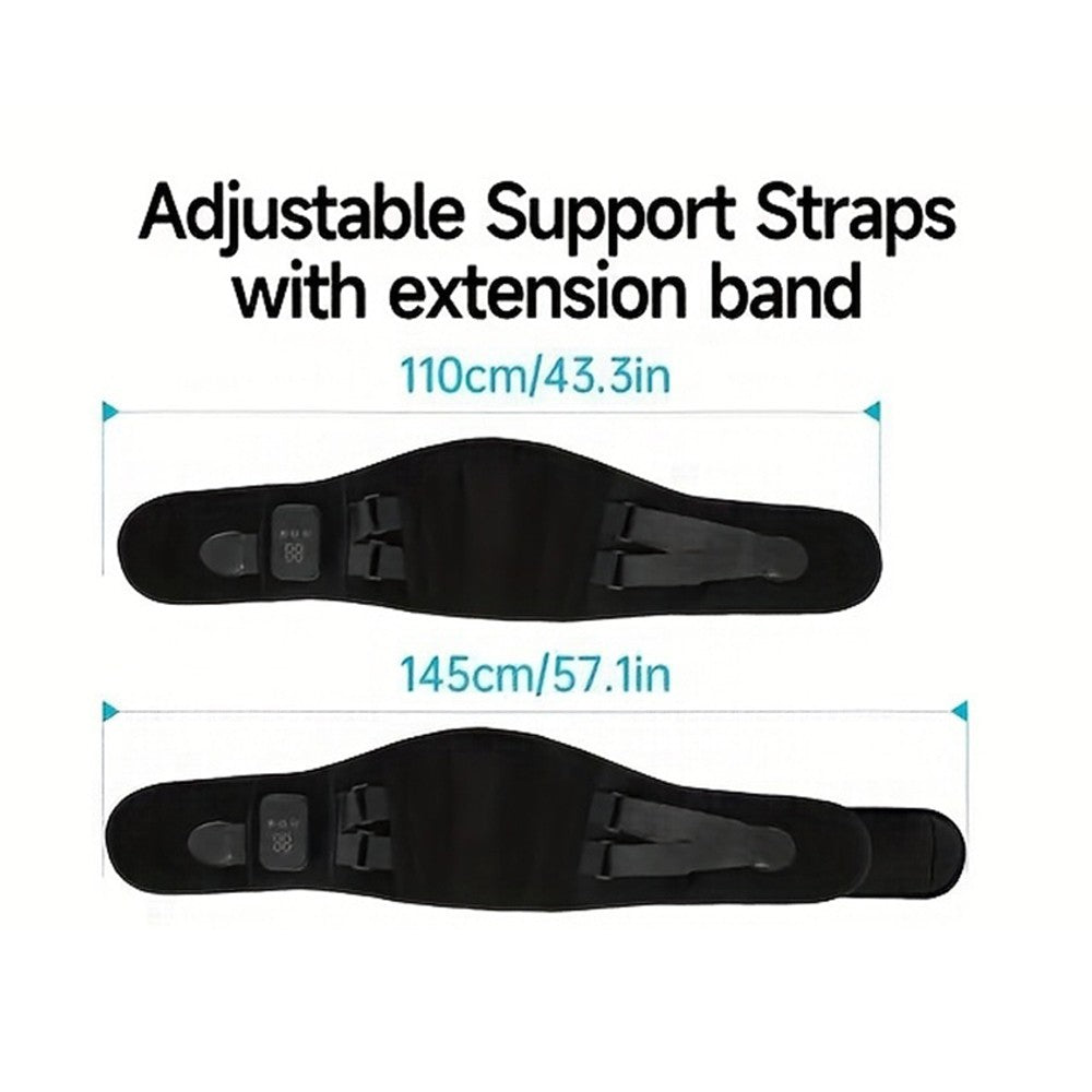 Heating Massage Waist Belt Cordless Pad Electric Heat Wrap For Back Relief