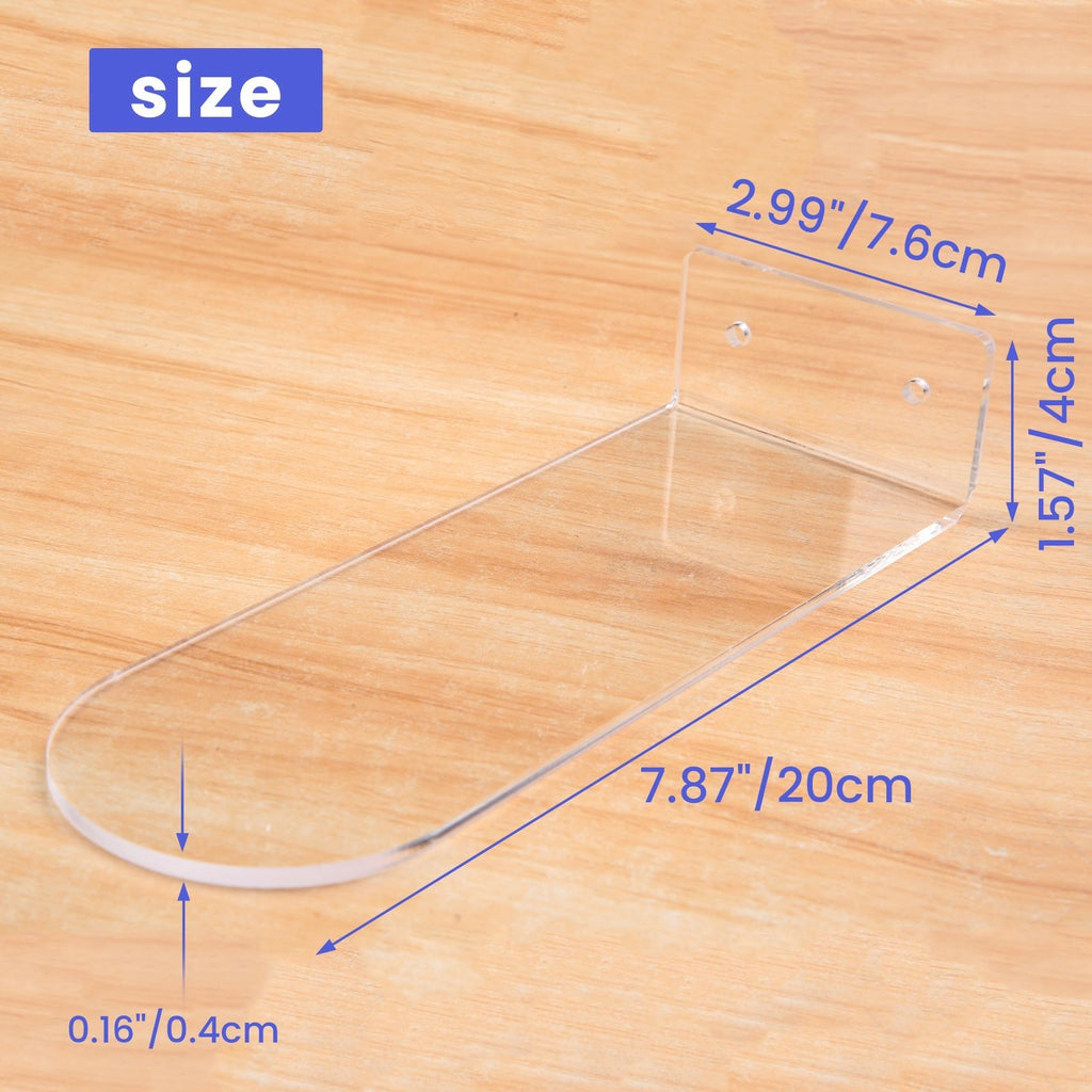 Floating Shoe Display Stand - 6 Shoe Shelf for Wall - Sneaker Levitation2681