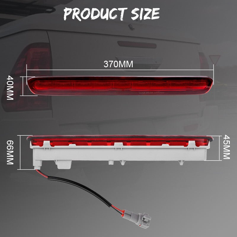 LED Rear High 3rd Third Brake Light For Toyota Hilux Revo 2015 2016 2017 2018