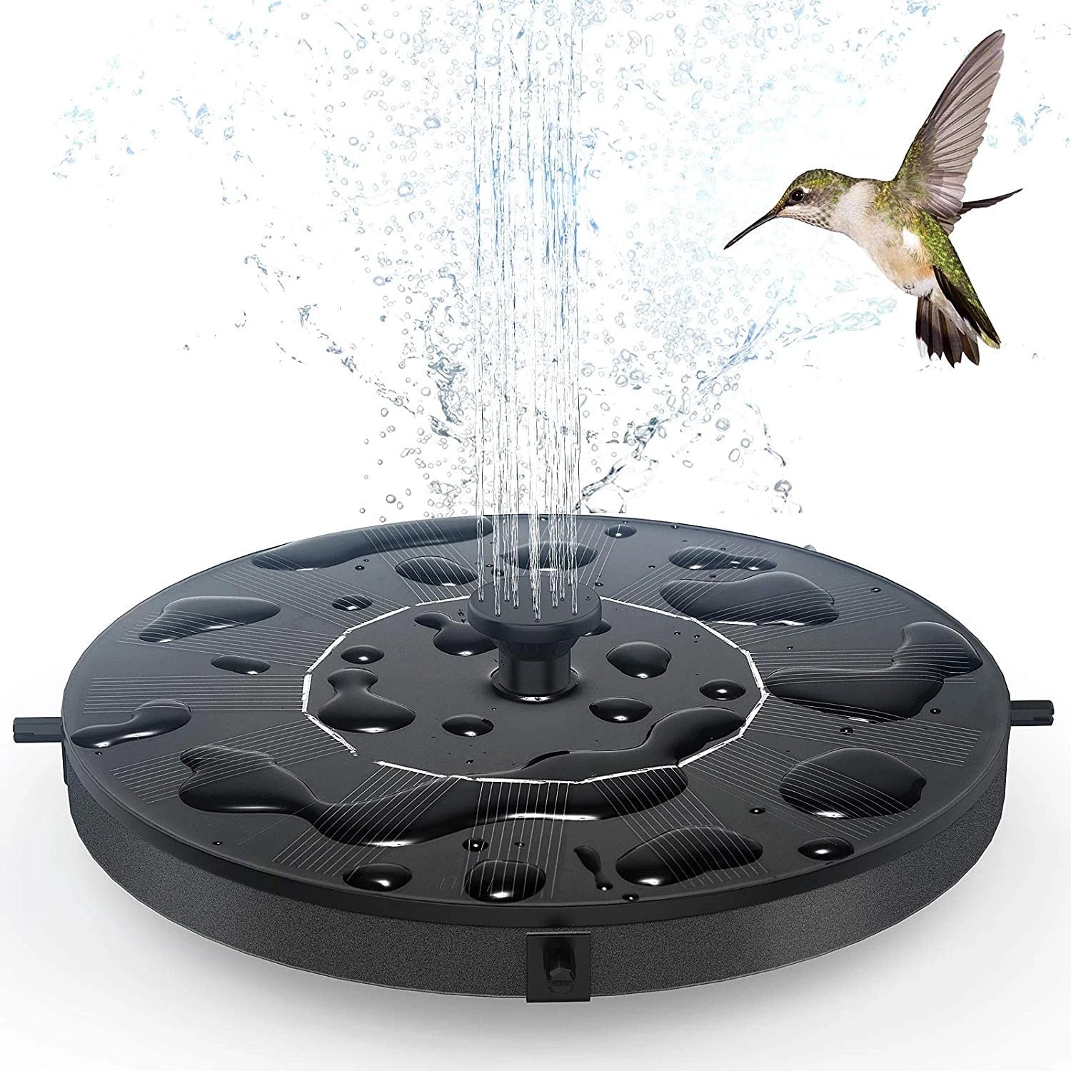 Solar Powered Floating Pump Water Fountain Bird Bath Pond Pool Garden Dccor UK