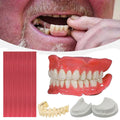 DIY Denture Fake Teeth-Full/Partial Denture at Home Repair Missing Teeth Set UK-