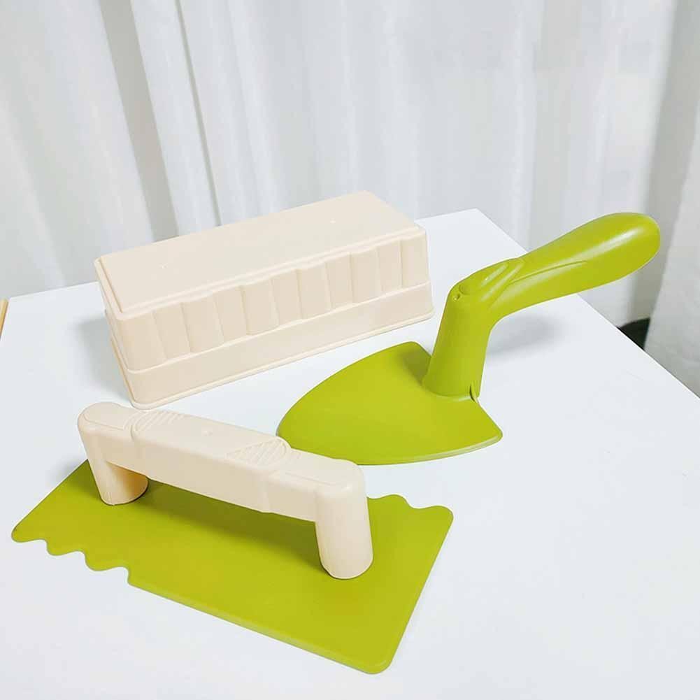 3 Pcs Sandcastle Building Castle Tools Sets Kids Adults Beach Making Tools VBN