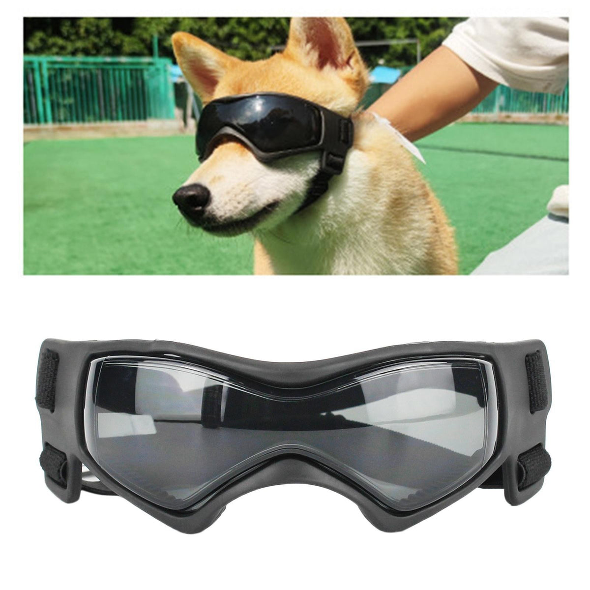 Dog Goggles Pet Adjustable Sunglasses Cosplay Eye Wear Dust Protection