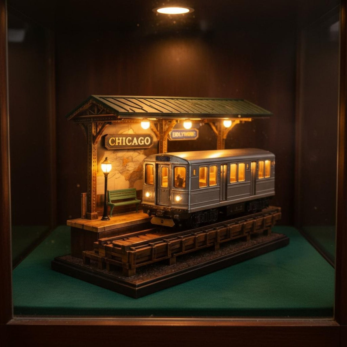 NYC Metro Model Light Gift-Ready Packaging Desk Light Sculpture Decorative