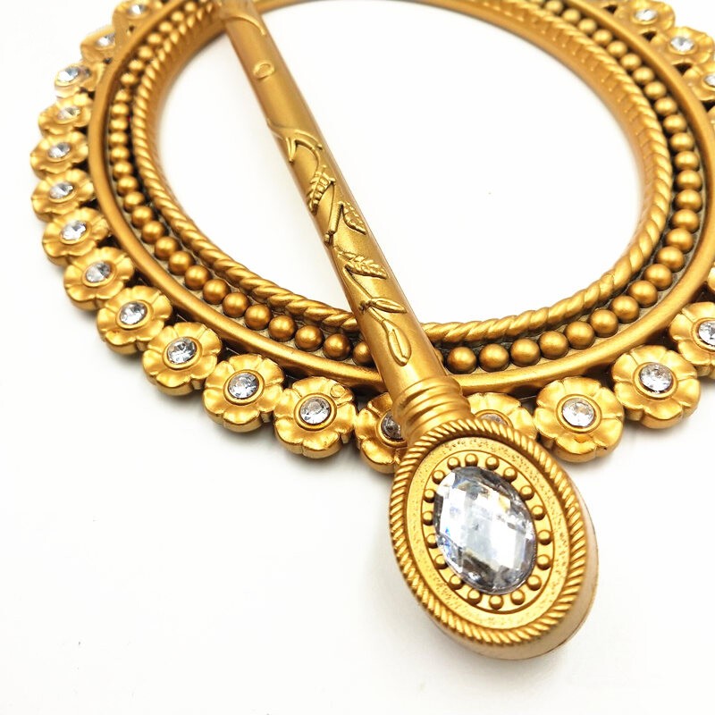 2x Curtain Tie Buckle Ring Clips Tie-Backs Buckle Holder Drapery Curtain Brooch