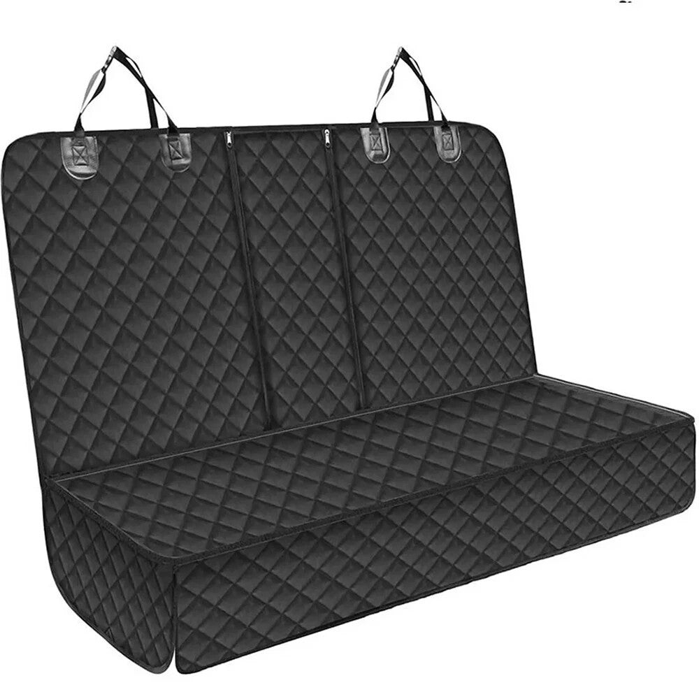 Car Rear Back Seat Cover Pet Dog Protector Mat Non-slip Waterproof Cushion UK