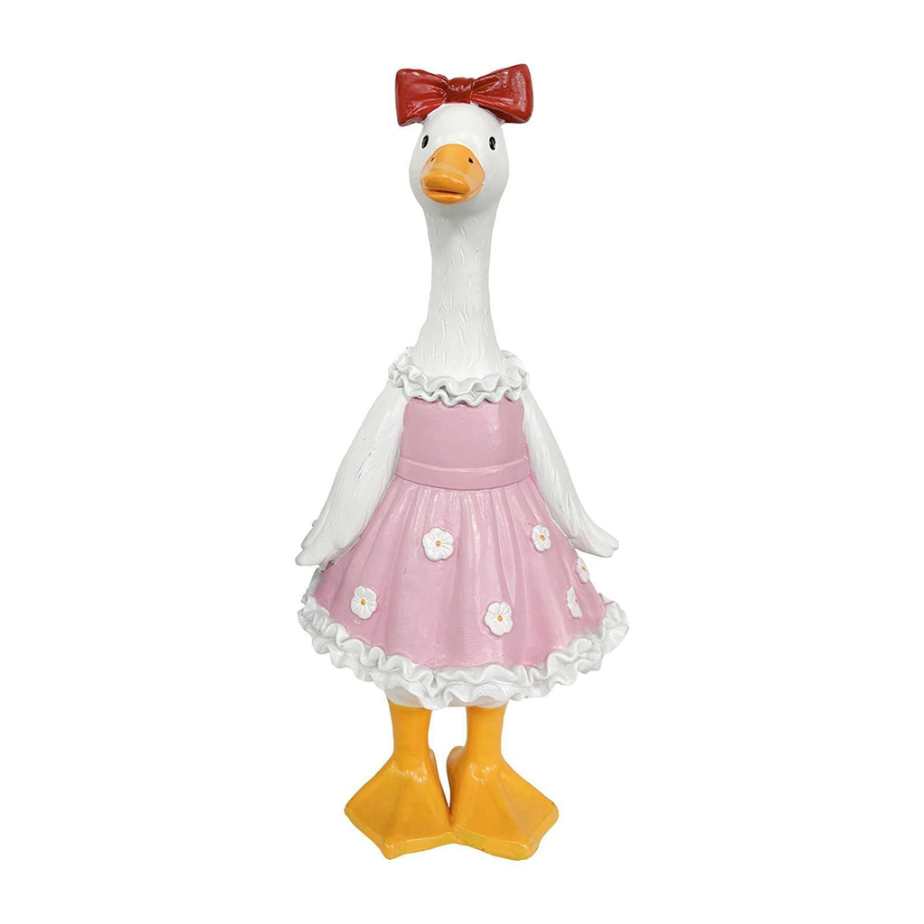 Garden Duck Statue Decor Creative Resin Duck Ornament for Lawn Outdoor Desk