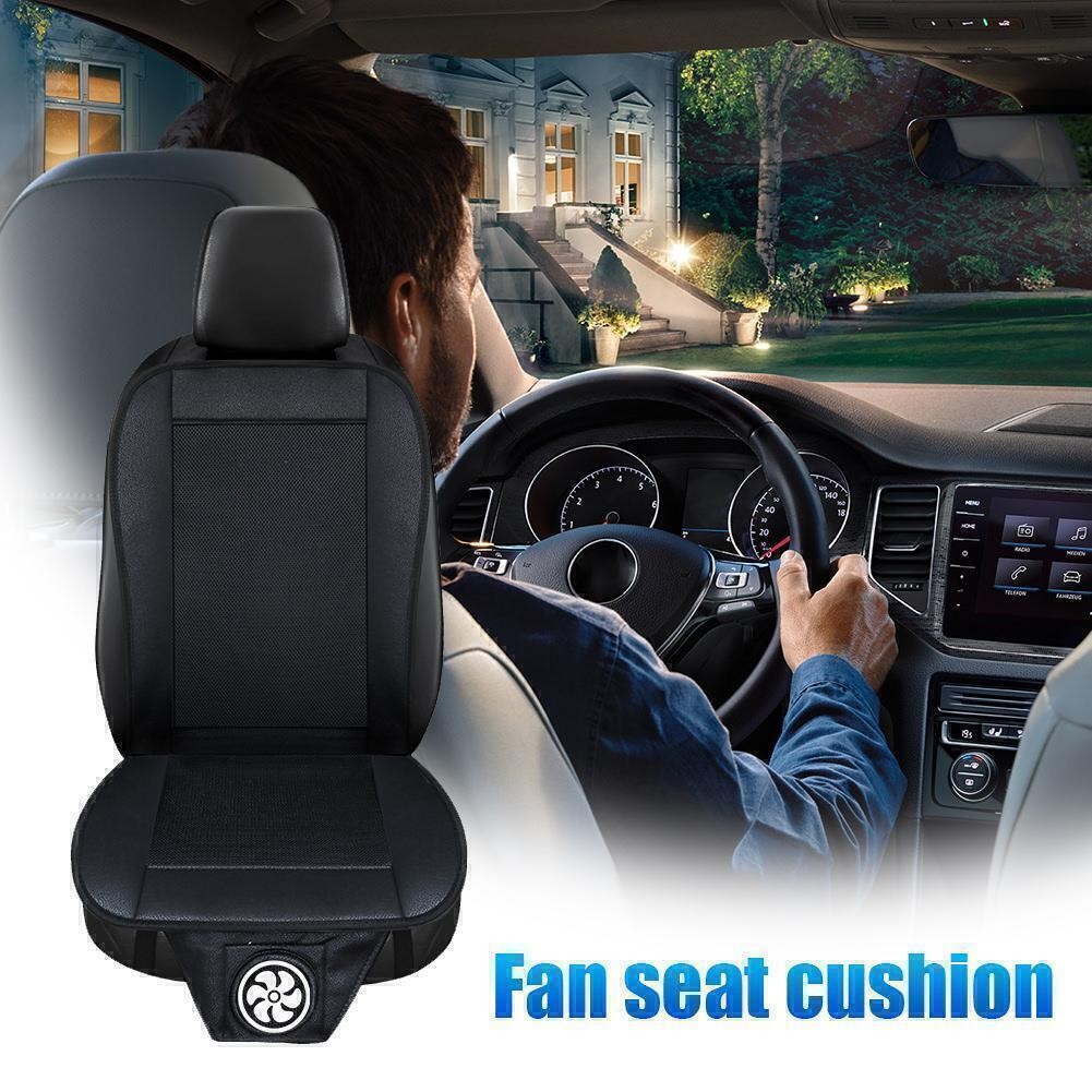Car Vehicle Pad Seat Cooler Cushion Cover Summer Cooling Chair Fan UK