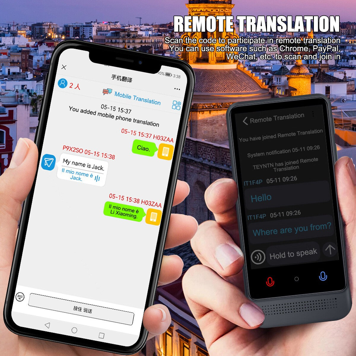 2026 Language Translator Device Real-time Smart Instant Voice 137+ Languages -UK