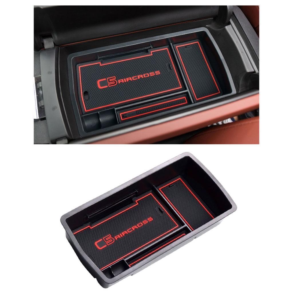 Car Armrest Box Storage Fits for Citroen C5 Aircross Replaces Accessories