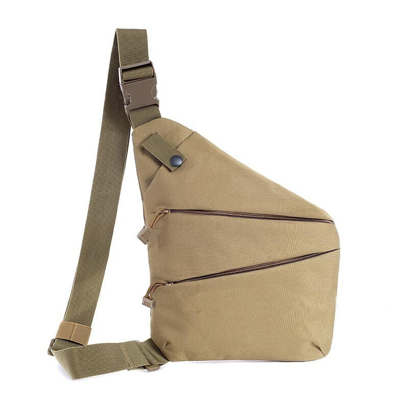 Men Shoulder Bag Tactical Hand Gun Bag Holster Left Right Pack Chest Bag Hunting