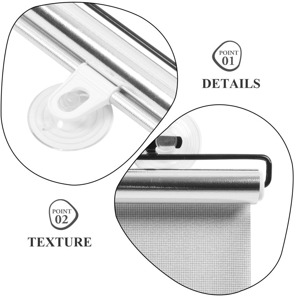 Sun Blinds for House Windows Shade Blackout with Suction Cups Indoor Shades