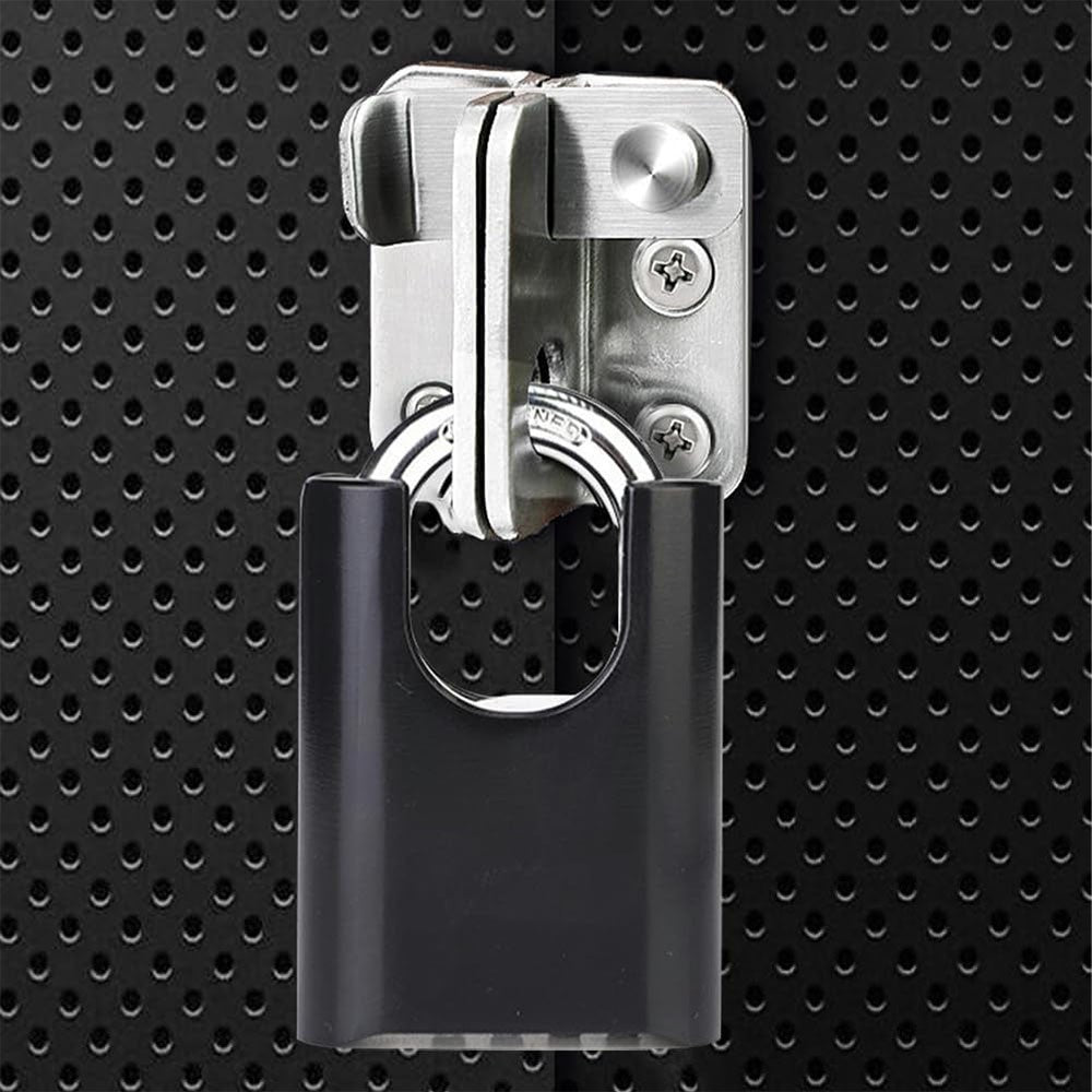 Large Heavy Duty Combination Padlock Outdoor, [Anti-Cutting] [Waterproof]