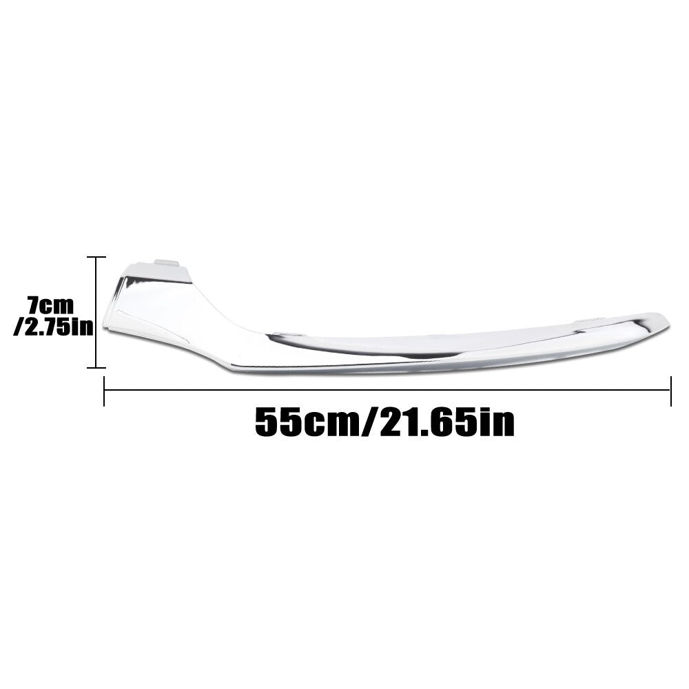 Front Right Chrome Bumper Lower Lip Trim For Mercedes Benz C-Class W205 2014-18