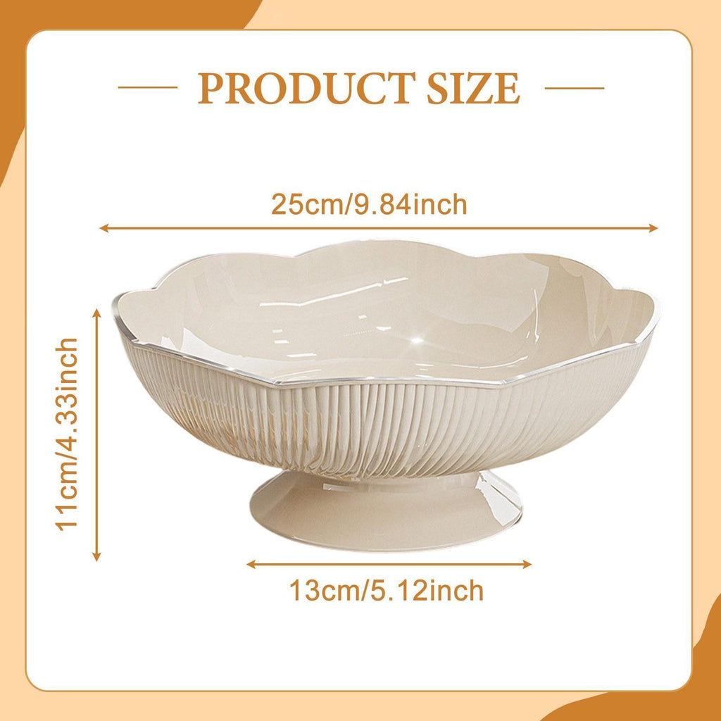Fruit Bowl Decorative Bowl Table Centerpiece Decorative Dish Multipurpose Fruit