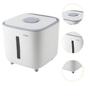 Rice Container Storage Box Kitchen Organization Leakproof Pet Food Dispenser.*
