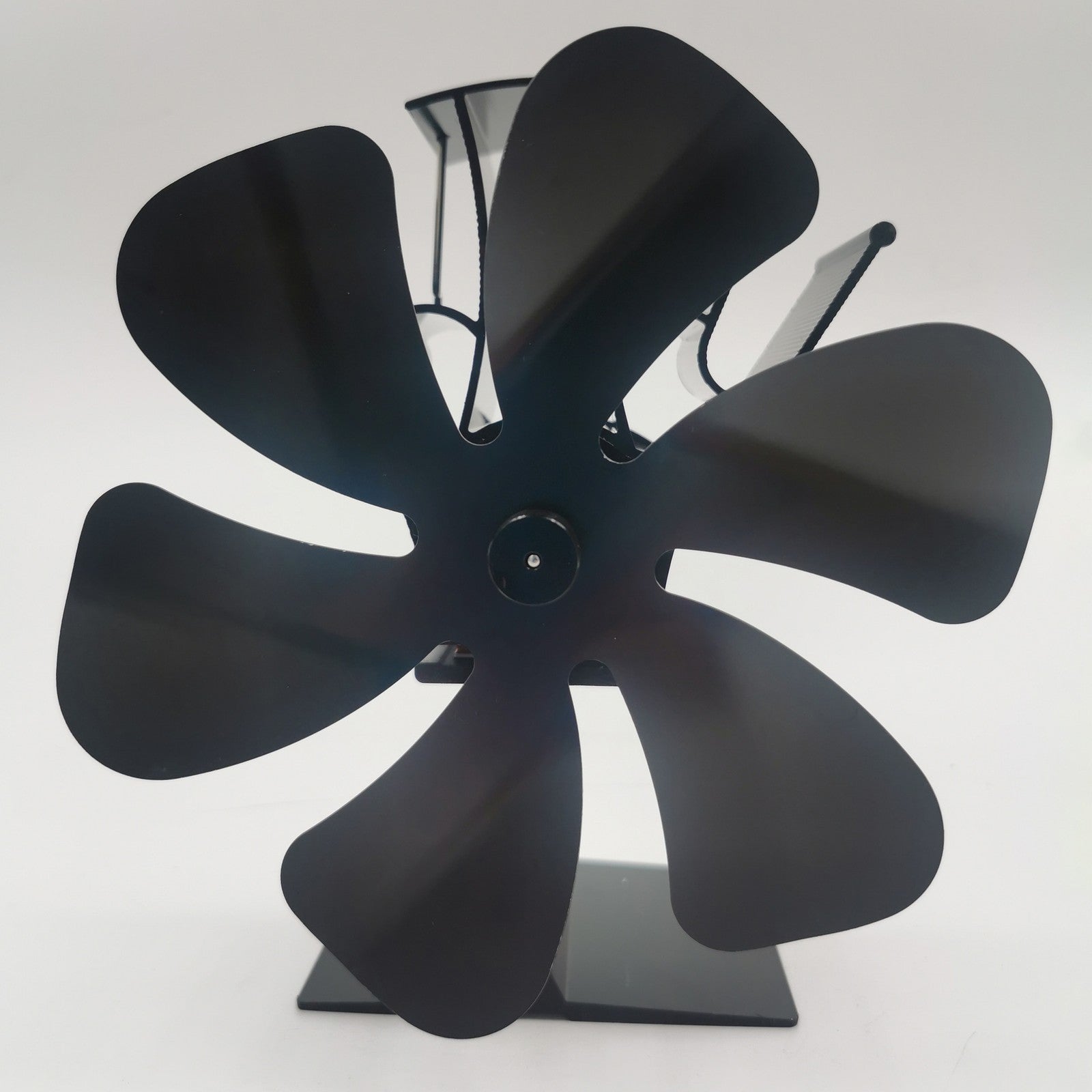 Heat Powered Stove Fan Wood/Log Burner Fan with 6 Blades for Fireplaces