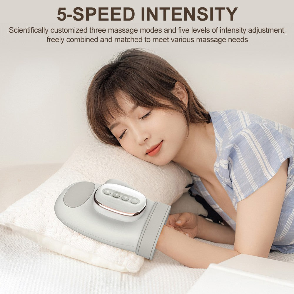 Cordless Hand Massager with Heat and Compression for Arthritis Carpal Tunnel