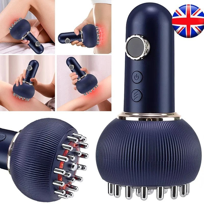 Electric Lymphatic Drainage Machine Body Anti-Cellulite Meridian Massage Brush
