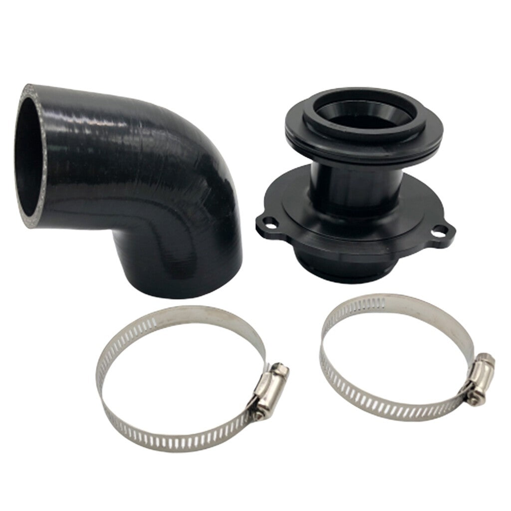Turbo Muffler Delete & Outlet Hose For K03 VW & Audi FSI BPY MK5 8P B6 2.0 T.*