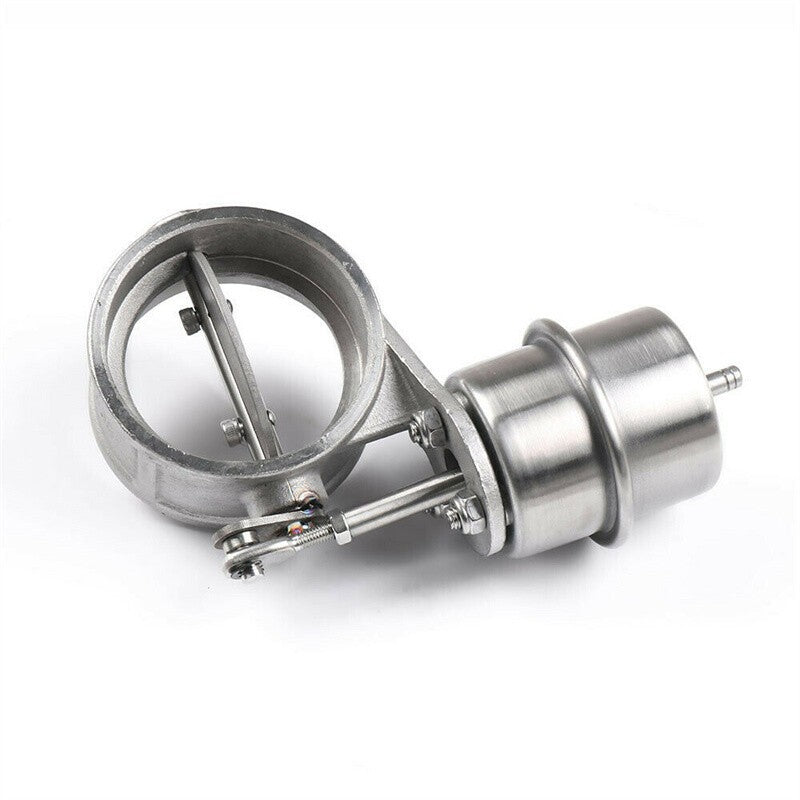 2.5" Car Exhaust Control Valve Vacuum Actuator Open Style Dump Downpipe Steel.*