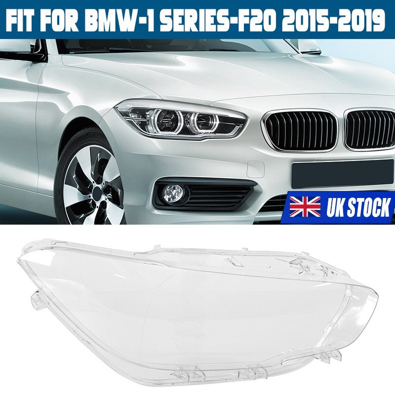 For BMW 1 Series F20 F21 15-19 LCI Front Headlight Lens Cover Right Driver Side