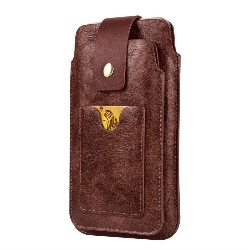 Universal mobile phone belt clip pouch bag wallet purse pu leather holster case