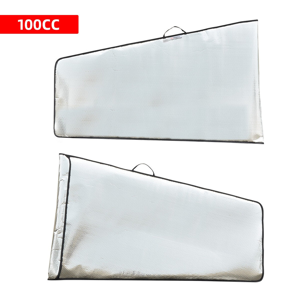 Bubble Protection Wing Bag For 30-50E 70E 30CC 50CC 100CC RC Model Plane Silver