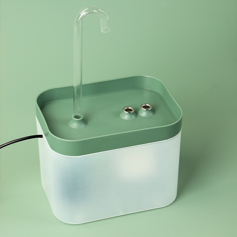1.5L Automatic Pet Water Fountain USB Silent Cat Dog Indoor Dispenser UK
