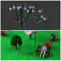 20pcs N Gauge LED Street Lights Model Railway Lamppost Dollhouse Lamp