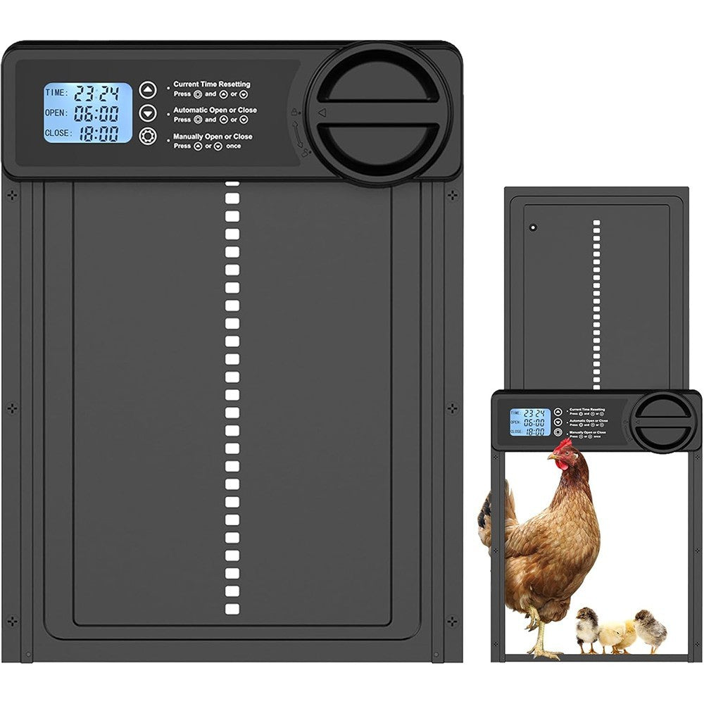 IP45 Waterproof Timer Chicken Coop Auto Door Opener For Poultry Farm House