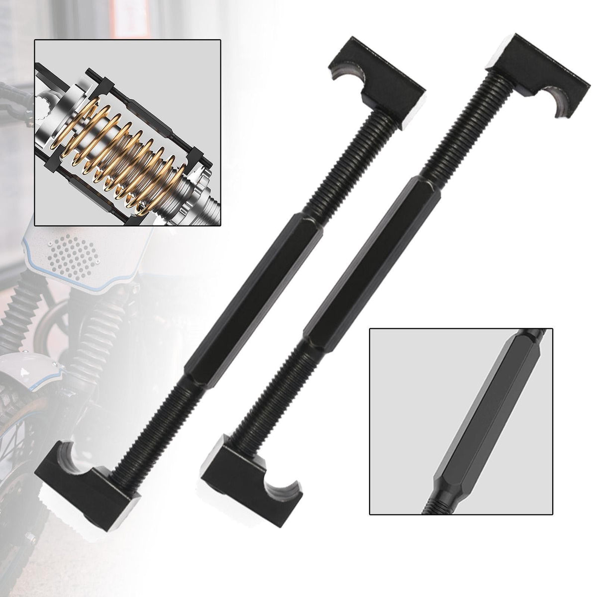 Motorcycle Spring Compressor Strut Spring Compressor Kit Manual Removal