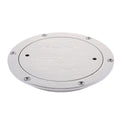 Heavy Duty Stainless Steel Circular Inspection Hatch Boat Deck Plate 197mm