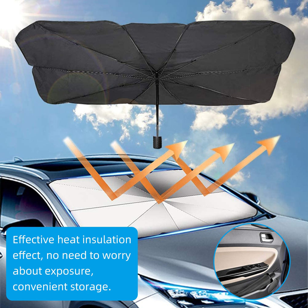 140cmFoldable Car Windshield Sunshade Front Window Cover Visor Shade Umbrella.*